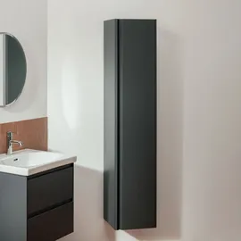 Laufen Lani Hochschrank 35,5 x 165 x 33,5 cm Verkehrsgrau Glas/MDF