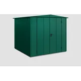 Hörmann EcoStar Gerätehaus Elegant-S Typ 2 2,59 x 2,48 m Moosgrün