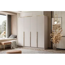 lookway Kleiderschrank AURORA 4D 200 x 213 x 57 cm Beige