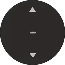 Berker KNX-Funk Jalousie-Taste schwarz