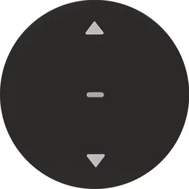 Berker KNX-Funk Jalousie-Taste schwarz