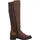 REMONTE Damen D8371 Kniehohe Stiefel, Mahagoni Sherry Brasil 25, 38 EU