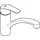 Grohe Eurosmart flacher Auslauf, matt