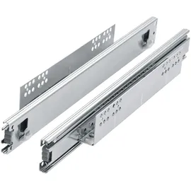 Tectake tectake® Teleskopschublade, verchromt, verstellbare Breite, einfache Montage