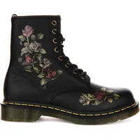 Dr. Martens Damenstiefel 1460 DECAYED ROSES CLASSIC TUMBLED NAPPA in Schwarz, 37 - 37