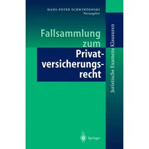 Springer Fallsammlung zum Privatversicherungsrecht