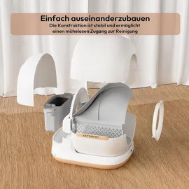 astropet Katzentoilette Neptune Series Größe unbekannt Weiß