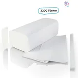 Blanc HYGIENIC Falthandtuchpapier 2-lagig 3.200 Tücher