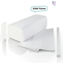 Blanc HYGIENIC Falthandtuchpapier 2-lagig 3.200 Tücher