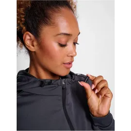hummel Authentic PL ZIP HOODIE WOMAN asphalt L