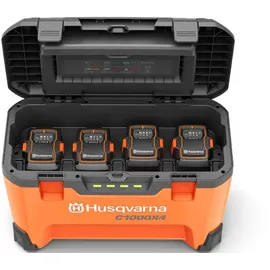 Husqvarna C1000X4 Akku-Ladekoffer 40 V 4 Stück