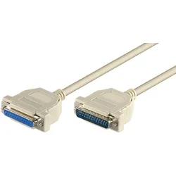 MicroConnect Serielles / paralleles Kabel - DB-25 (M)
