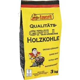 Favorit Grillkohle 3 kg Holz