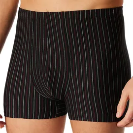 SCHIESSER Boxershorts 95/5 Schwarz / Gestreift S 3er Pack