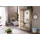 MASSIVMOEBEL24.DE Wildeiche Garderobenschrank 103x40x205 bianco geölt