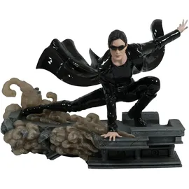 DIAMOND SELECT TOYS The Matrix Gallery Deluxe PVC Statue Trinity - Schwarz/Weiß/Mehrfarbig