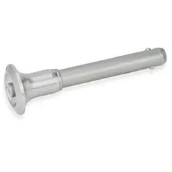 113.10-5-50 Edelstahl-Kugelsperrbolzen, Bolzen Werkstoff Nr. 1.4542