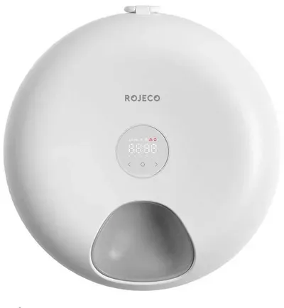 ROJECO 6 Meals Futterautomat mit 6 Fächern und 3600 mAh