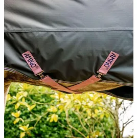 Horseware Amigo Hero Ripstop Lite 0g Turnout Decke wasserdicht Shadow/Rose & Navy, Horseware Deckengröße: 110 cm / 5`3