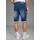 KangaROOS Jogg-Jeansbermudas KANGAROOS, Herren, Gr. 31, Länge 32, dunkelblau used, Denim/Jeans, Obermaterial: 65% Baumwolle, 33% Polyester, 2% Elasthan, unifarben, regular fit kniefrei, Jeans, Regular Fit, gerade geschnittenes Bein