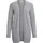 VILA Ril Open Strickjacke Light Grey Melange M