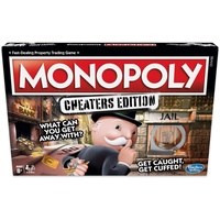 Hasbro Gaming Monopoly-Spiel: Cheaters Edition Brettspiel ab 8 Jahren
