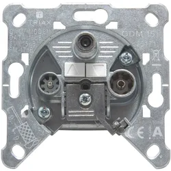 Triax GDM 15 - Ausgang - F-Stecker, IEC-Anschluss