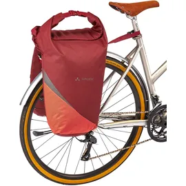 Vaude Road Master Urban Doppel Fahrradtasche rot/schwarz