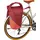Vaude Road Master Urban Doppel Fahrradtasche rot/schwarz