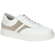 Gabor Sneaker Low Damen Weiß/Beige 35,5