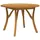 vidaXL Gartentisch Ø 110 x 75 cm Braun