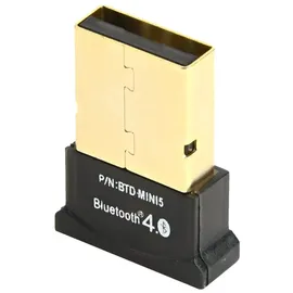 Gembird BTD-MINI5 Mini Bluetooth-Dongle, V.4.0 Schwarz