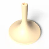 3DSR Aufsteller Rund für Herrnhuter Stern (Beige)