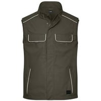 Workwear Softshell Light Vest - SOLID - Professionelle, leichte Softshellweste im cleanen Look mit hochwertigen Details