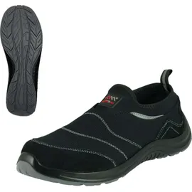 Art.Master Arbeitsschuhe Slipper CargoFlex atmungsaktive Sicherheitsschuhe S1P schwarz 45 - Schwarz - 45