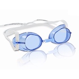 Malmsten Schwedenbrille Anti Fog | Schwimmbrille | Swedish Goggles | Montageset (blau)