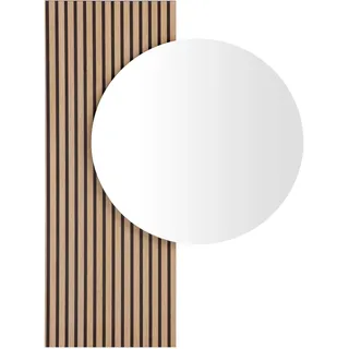 MÖBELPARTNER Spiegel Loft 701937 silber 79,5 x 3,0 x 109,0 cm