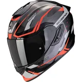 Scorpion Exo-1400 Evo II Air Accord Integralhelm - Schwarz/Grau/Rot - XL