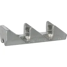 GU Energy GU HS Riegelbock für Spaltlüftung, ohne Holzschraube für Einbruchschutz, silber