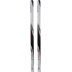 TECNOPRO Kinder Langlaufski NC Jr, Weiß-Schwarz-Silber, 110