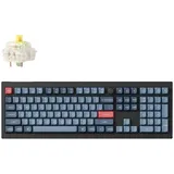 Keychron V6 Max QMK/VIA Wireless Mechanische Tastatur, QWERTY Englisch Schwarz