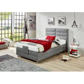 Westfalia Schlafkomfort Boxbett 134 x 210 cm Grau