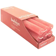 Bolsius Rustik Stabkerzen 27 x 2,3 cm rosa 9 St.