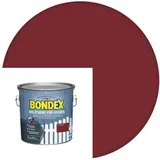 Bondex Holzfarbe für Aussen 2,5 l schwedenrot