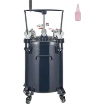 Vevor Druckbehälter Farbbehälter Sprühfarbe Drucktopf 30 L Drucktank, 70 psi Lackierpistole Farbbehälter Φ 80 x 42,5 cm Spray Paint Pressure Pot Tank Paint Container Farbspritzpistolen Lacken, Flecken