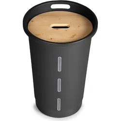 Pellets Aufbewahrungsbox mit Holzdeckel