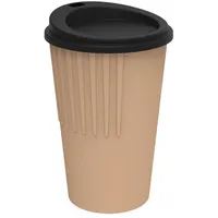 elasto Thermobecher 0,3 l Braun