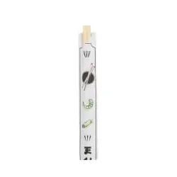 Greenbox Essstäbchen aus Bambus in Papierhülle, 20 cm DSE064071 , 1 Packung = 100 Stück