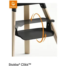 Stokke Clikk black/natural