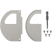 WINDHAGER Aluminium Griffset für Türen, weiß,